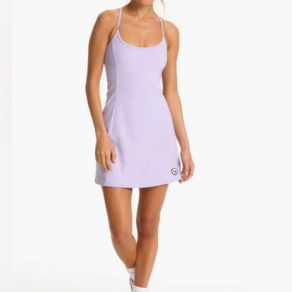 Vuori One Shot Tennis Dress| Color: Zinnia